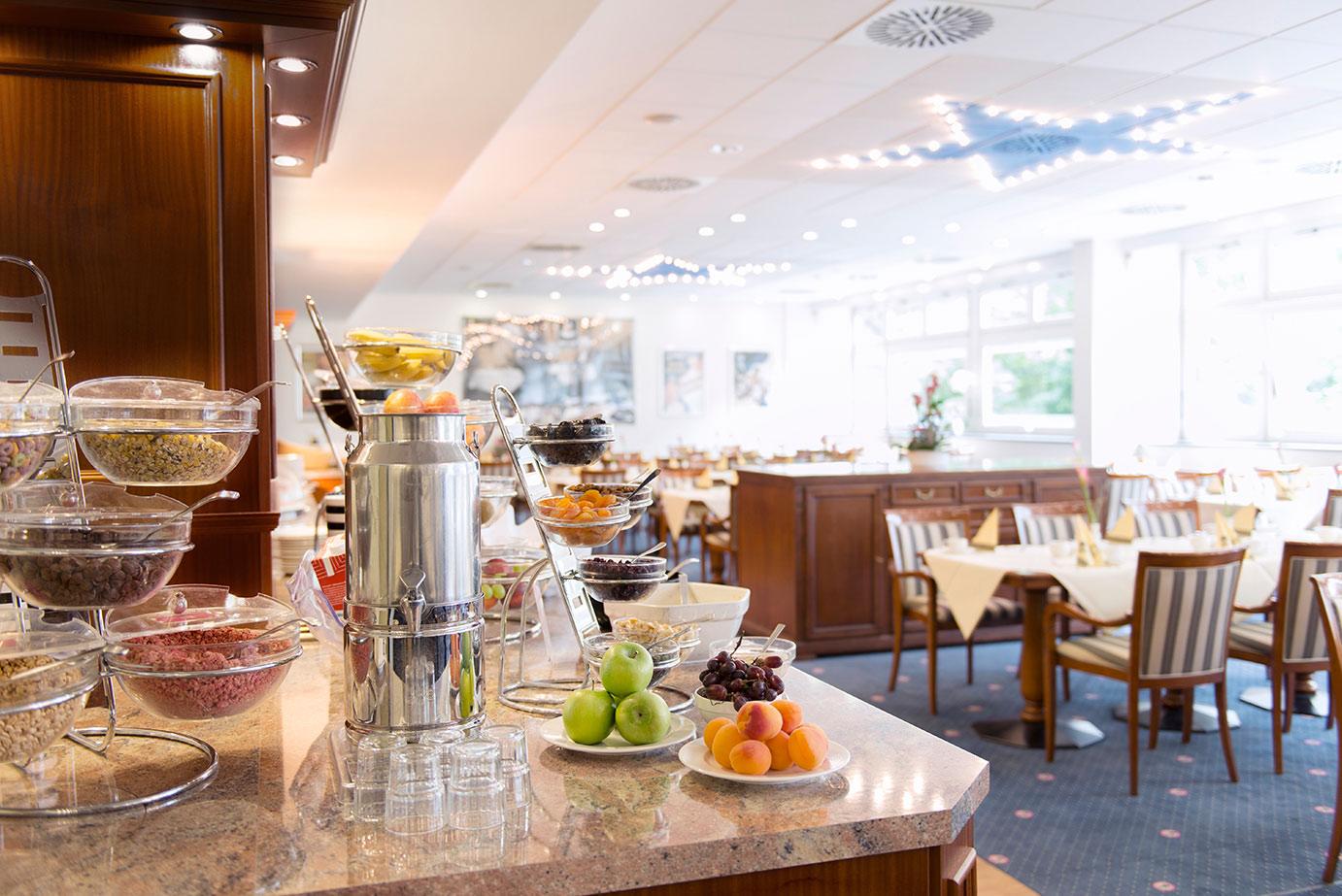 Frühstücksbuffet des Restaurants Bel Air im Hollywood Media