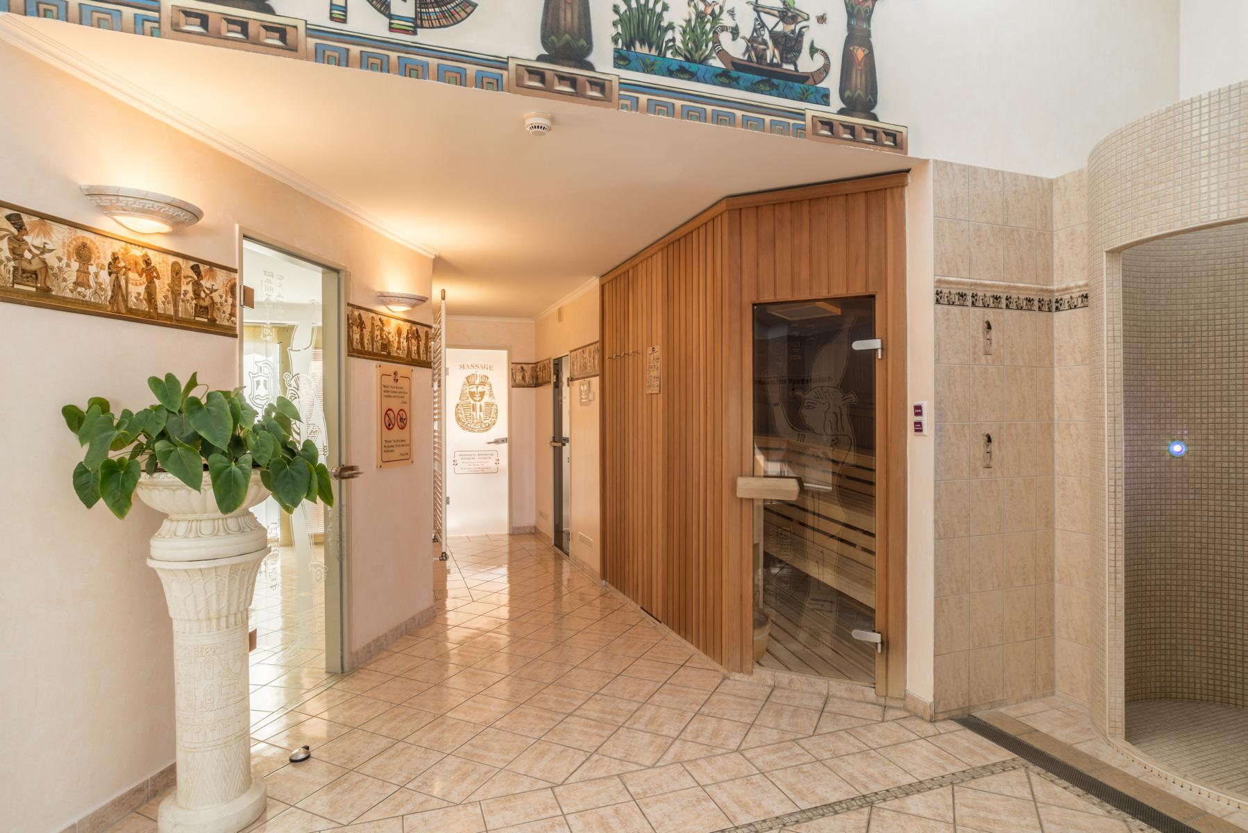 Sauna im Hollywood Media Hotel