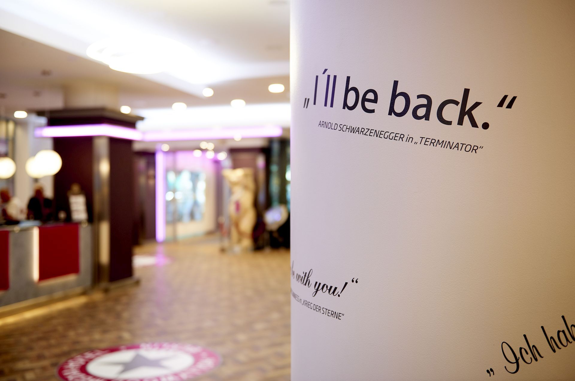 Lobby|ThemenhotelBerlin HollywoodMediaHotel