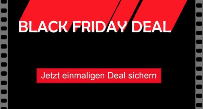 Black Friday Deal  Promo Bild  e