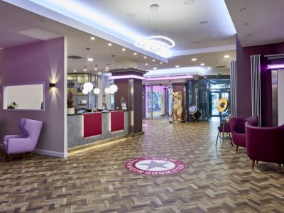 Hollywood Media Filmhotel Berlin Lobby  Fotograf Swen Siewert